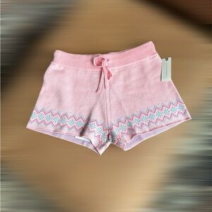 NWT  XS Anthropologie X Beach Riot Balboa Short Sweet Winter Champagne Ski Club